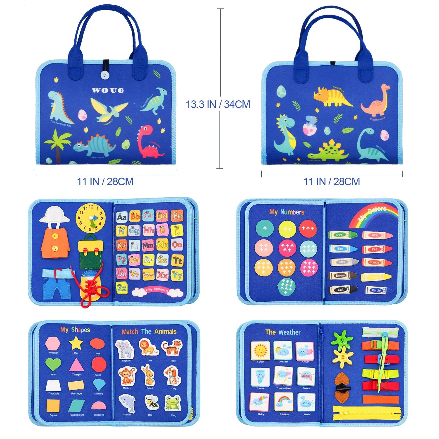 İlk Çantam Montessori Eğitici Çanta Soffty Türkiye