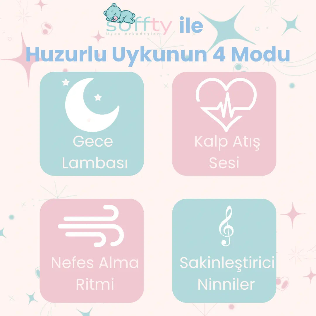 Soffty® - Nefes Alan Peluş Uyku Arkadaşı Soffty®