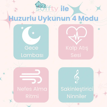 Soffty® - Nefes Alan Peluş Uyku Arkadaşı Soffty®
